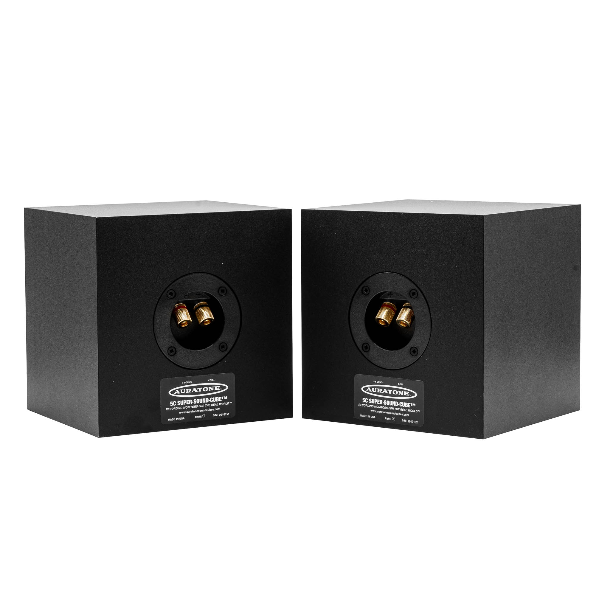 Auratone 5C Super Sound Cube – Black, back